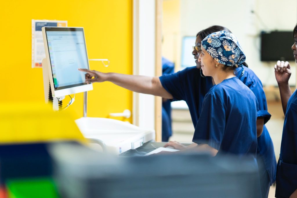 Clinic network upgrade workstation and infrastructure